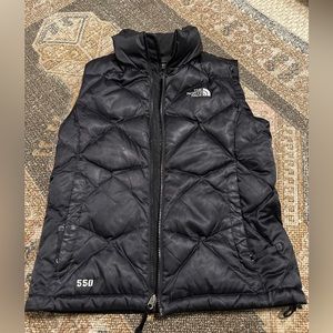 Black North Face Vest